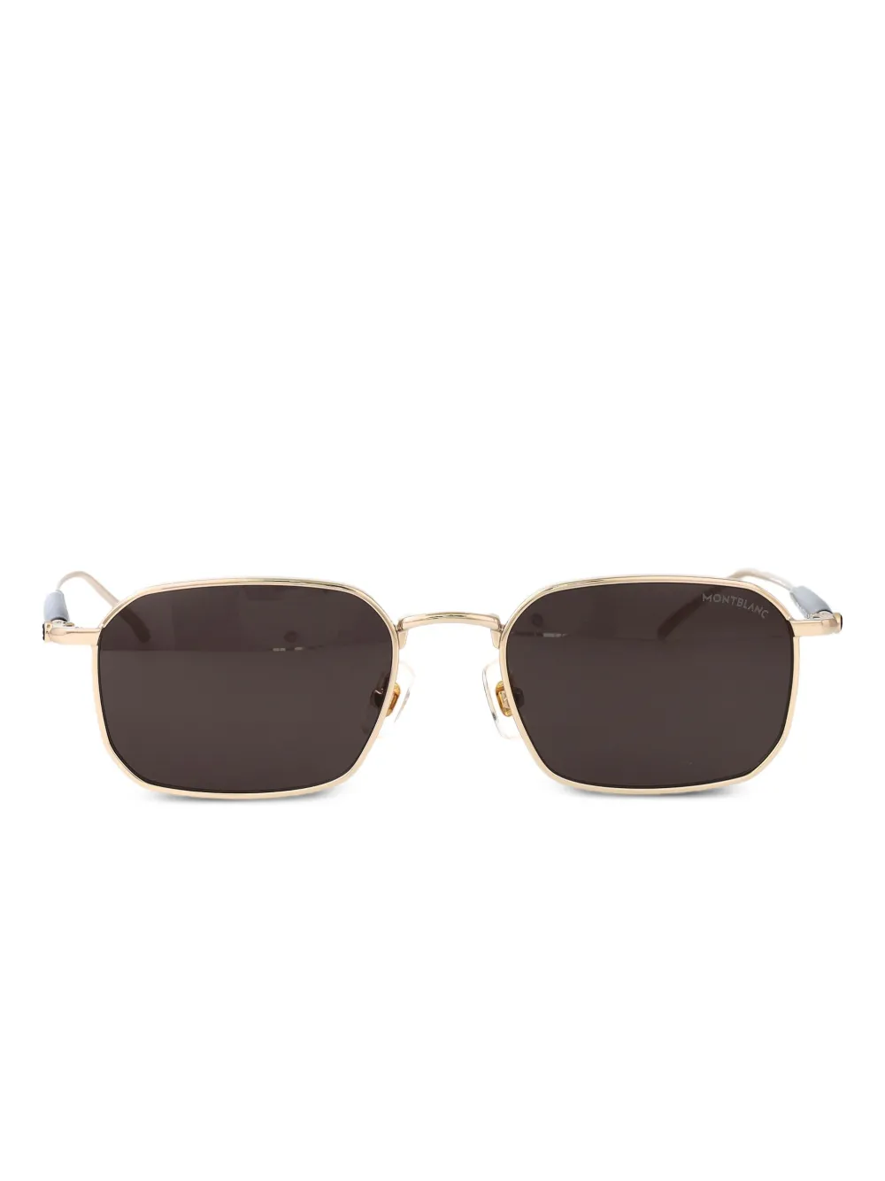 Montblanc square-frame sunglasses | Gold | Image 1