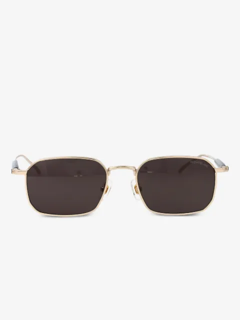 Montblanc lentes de sol con armazón cuadrada