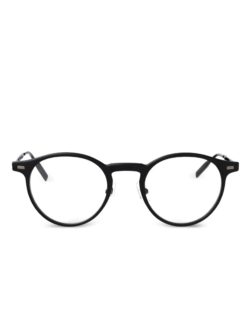 Montblanc round-frame glasses | Black | Image 1
