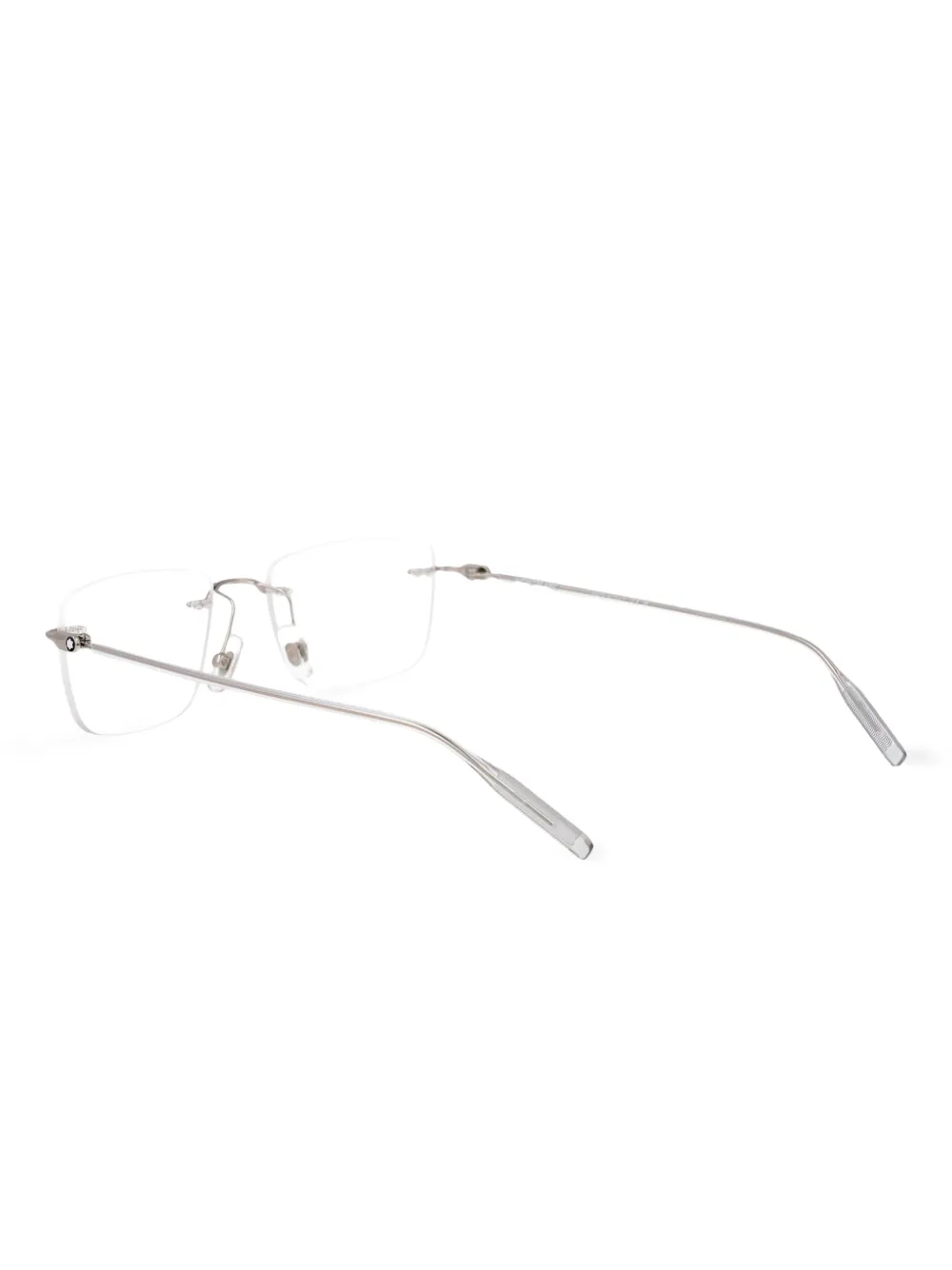 Montblanc MB0431O bril met rechthoekig montuur Grijs