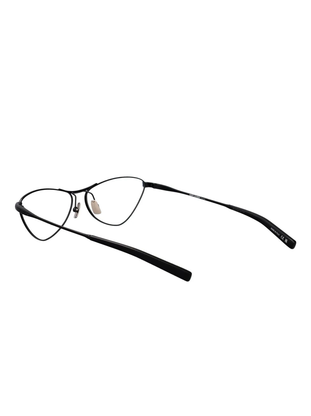 Saint Laurent Eyewear Bril met cat-eye montuur Zwart