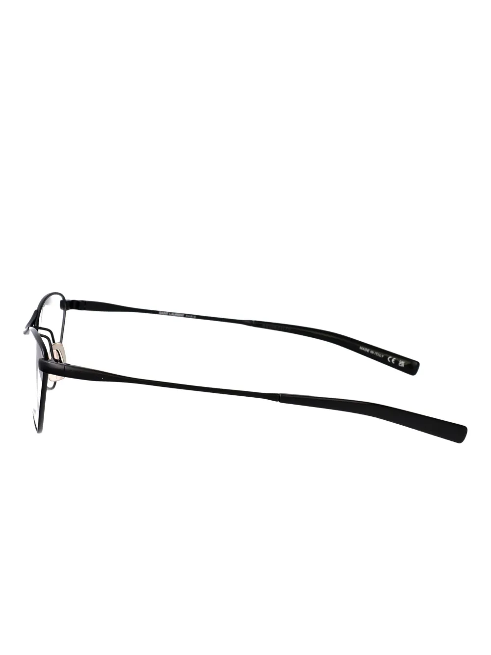 Saint Laurent Eyewear Bril met cat-eye montuur Zwart