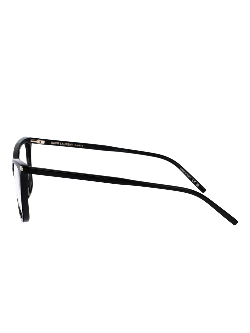 Saint Laurent Eyewear Bril met rechthoekig montuur Zwart