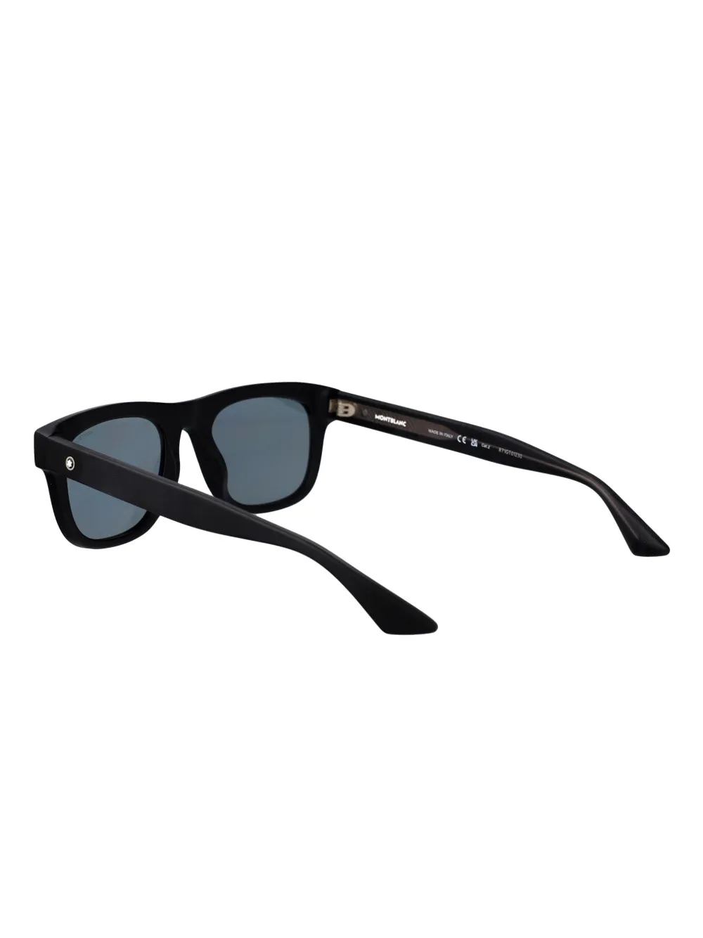 Montblanc Zonnebril met vierkant montuur Zwart