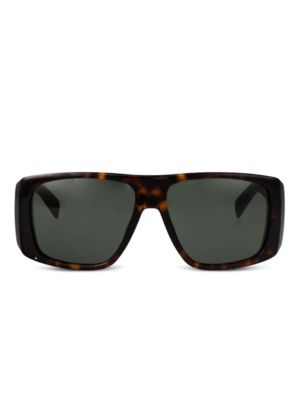 Saint Laurent Eyewear lentes de sol con armazón rectangular | marrón | Image 1