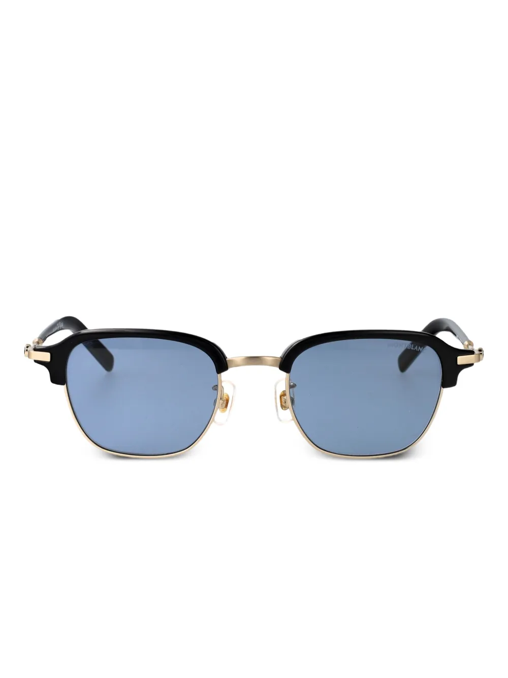 Montblanc square-frame sunglasses | Gold | Image 1