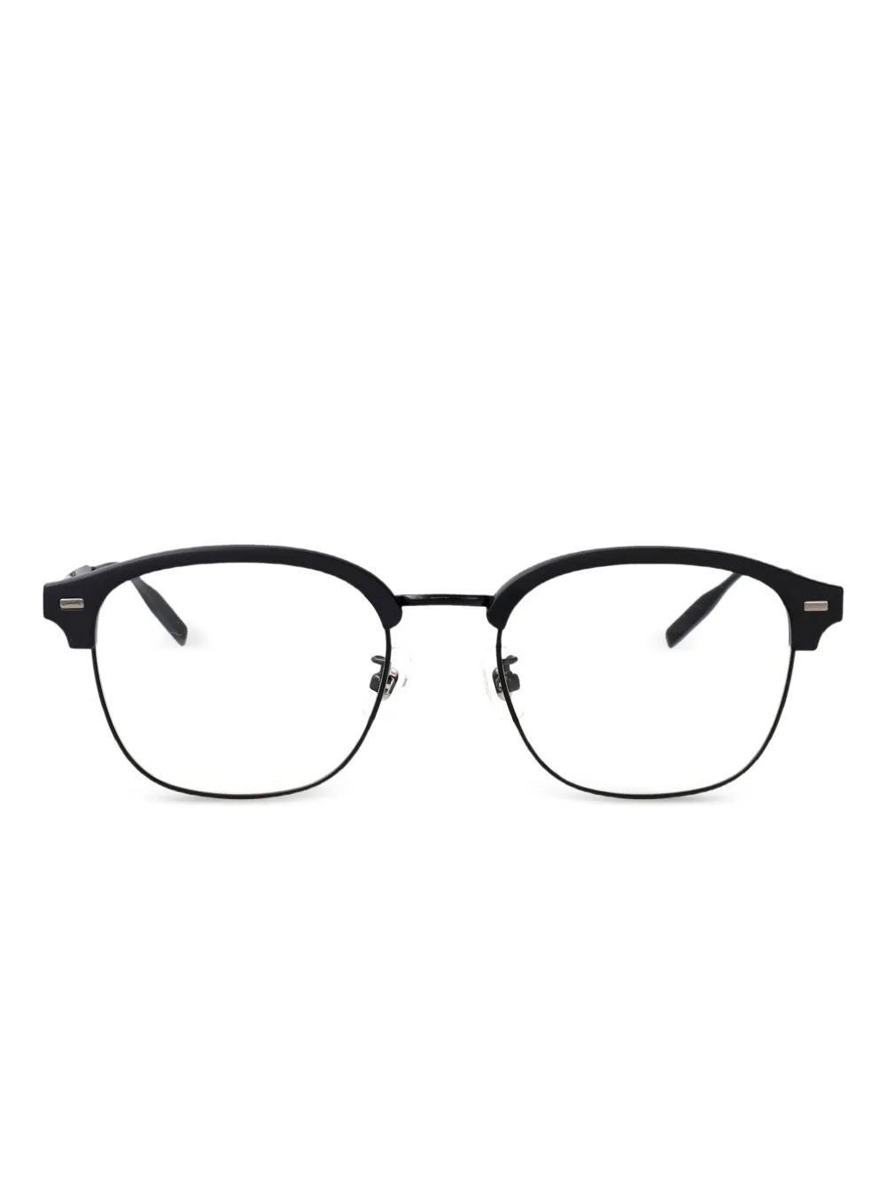 Montblanc round-frame glasses | Black | Image 1