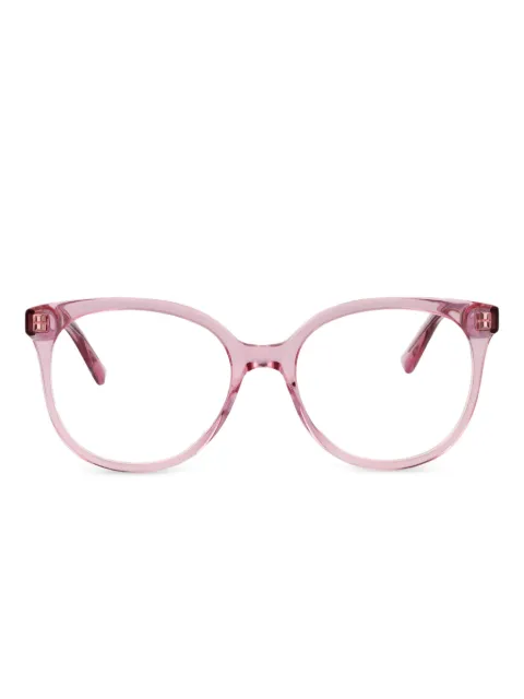 Alexander McQueen Eyewear round-frame glasses