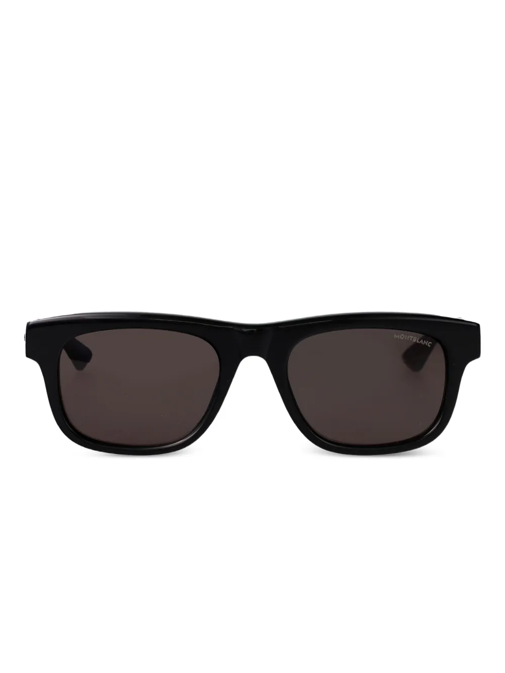 Montblanc rectangle MB0421S sunglasses | Black | Image 1