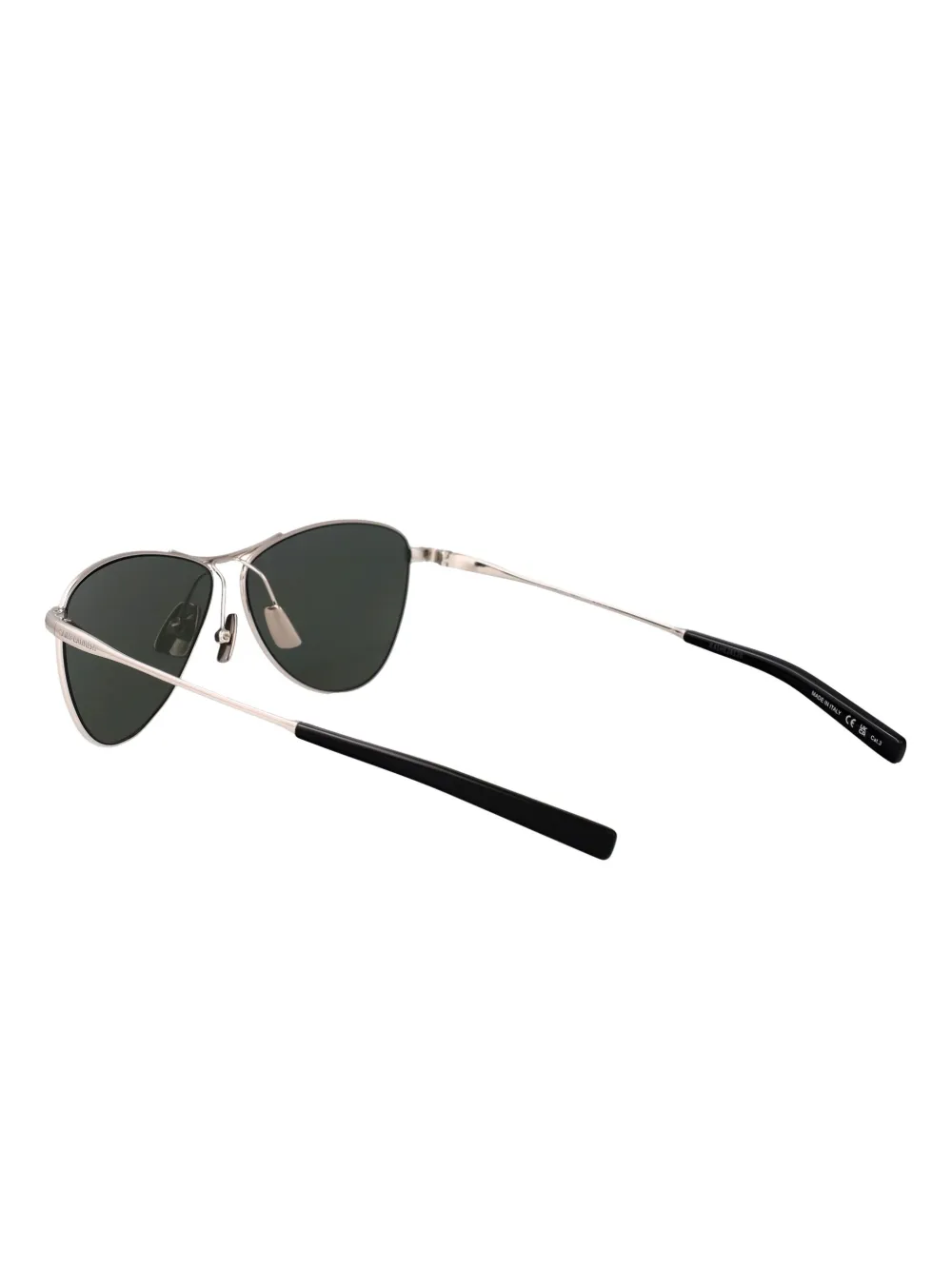 Saint Laurent Eyewear VESPER zonnebril met piloten montuur Zilver