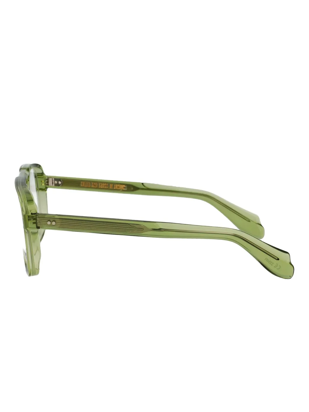 Cutler & Gross 1394 bril met vierkant montuur Groen
