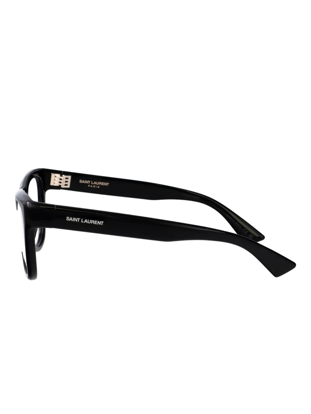 Saint Laurent Eyewear Bril met rechthoekig montuur Zwart