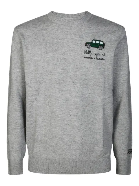 MC2 Saint Barth embroidered crew-neck sweater