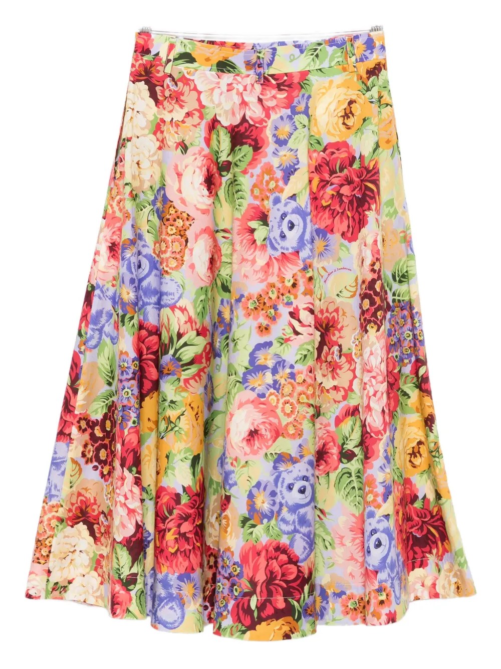 Moschino floral-print skirt - Veelkleurig