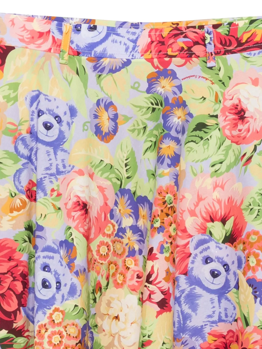 Moschino Rok met bloemenprint Veelkleurig