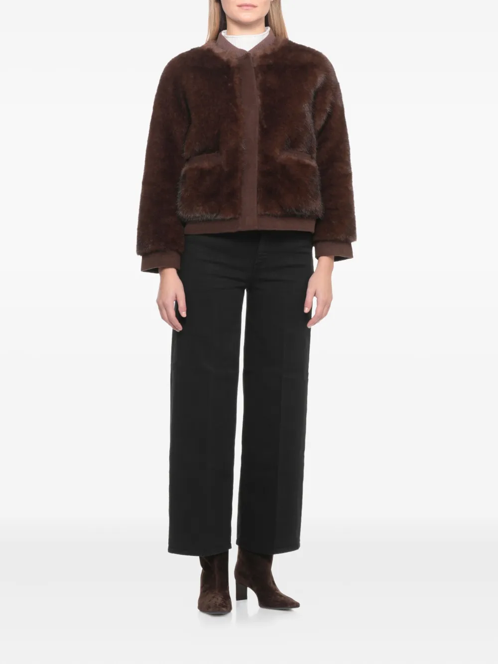 VALENTINI 1972 pocket bomber jacket | Faux Fur & Shearling Jackets | Image 2