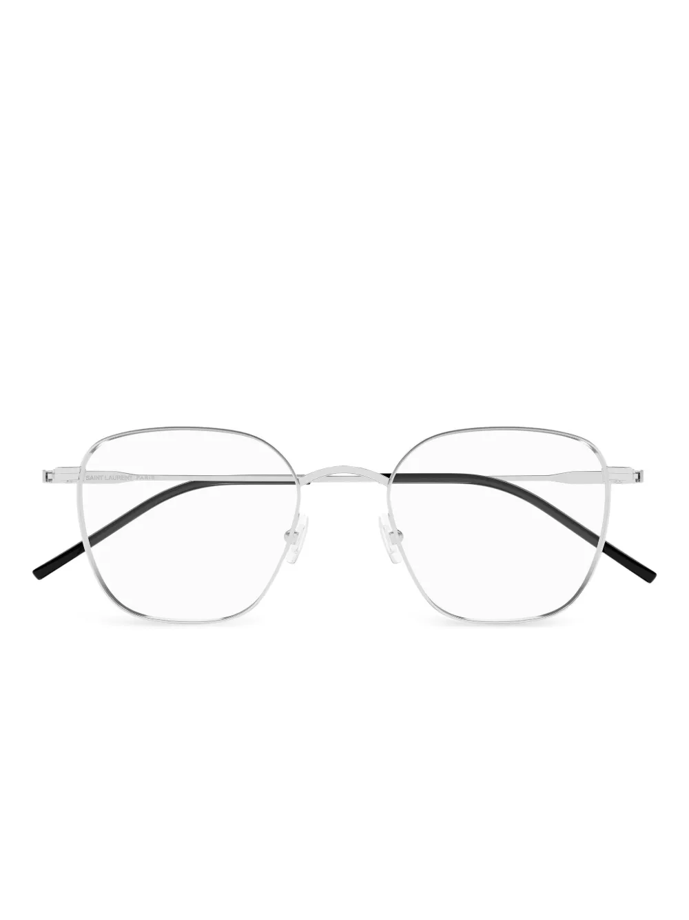 Saint Laurent Eyewear geometric glasses | Silver | Image 1