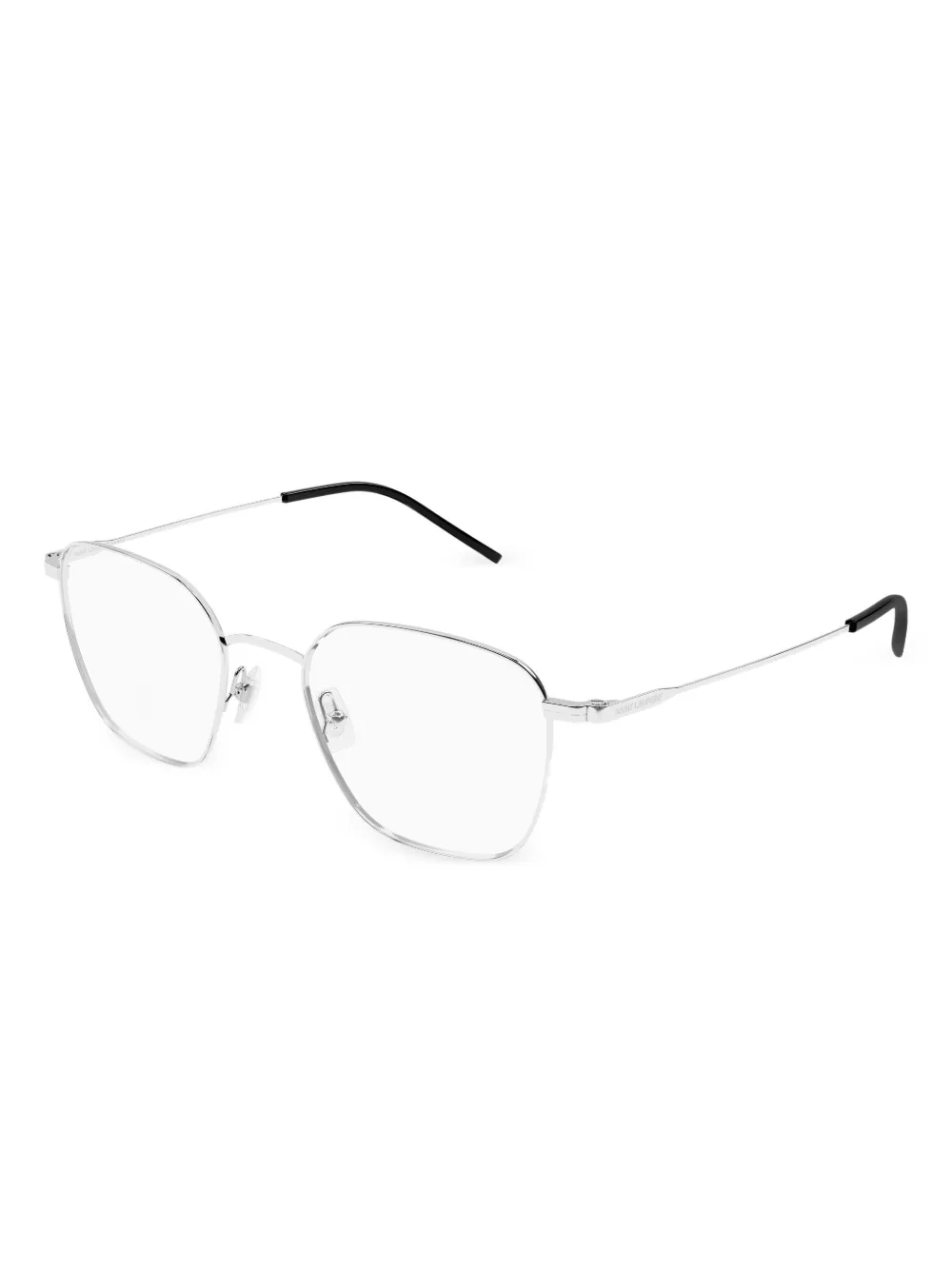 Saint Laurent Eyewear geometric glasses | Men | Image 2