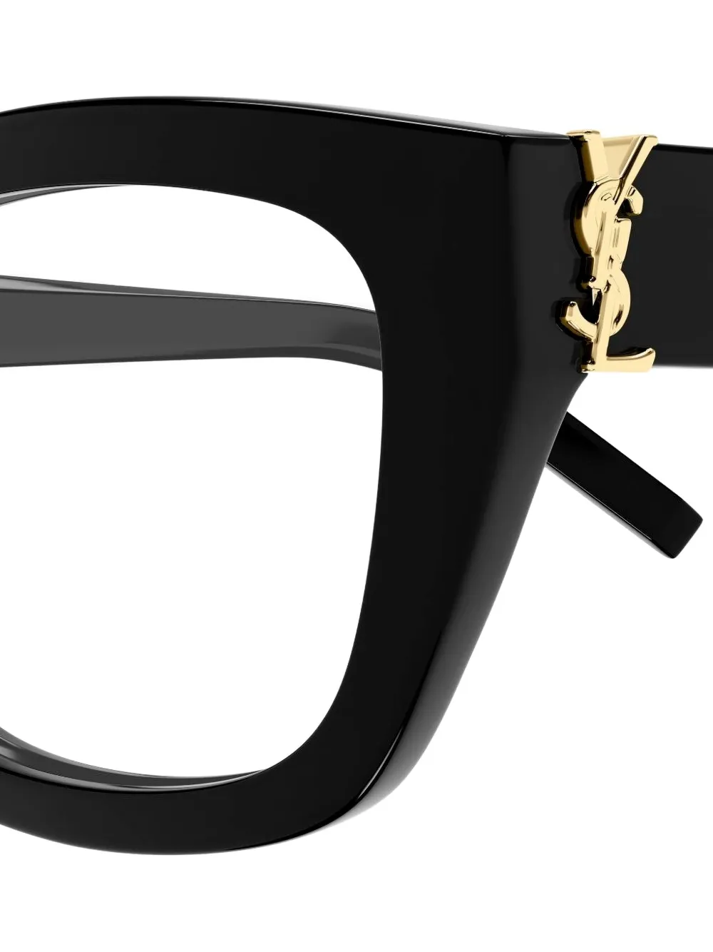 Saint Laurent Eyewear キャットアイメガネフレーム | ブラック