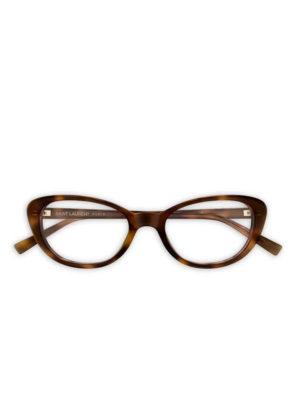 Saint Laurent Eyewear cat-eye glasses | Brown | Image 1