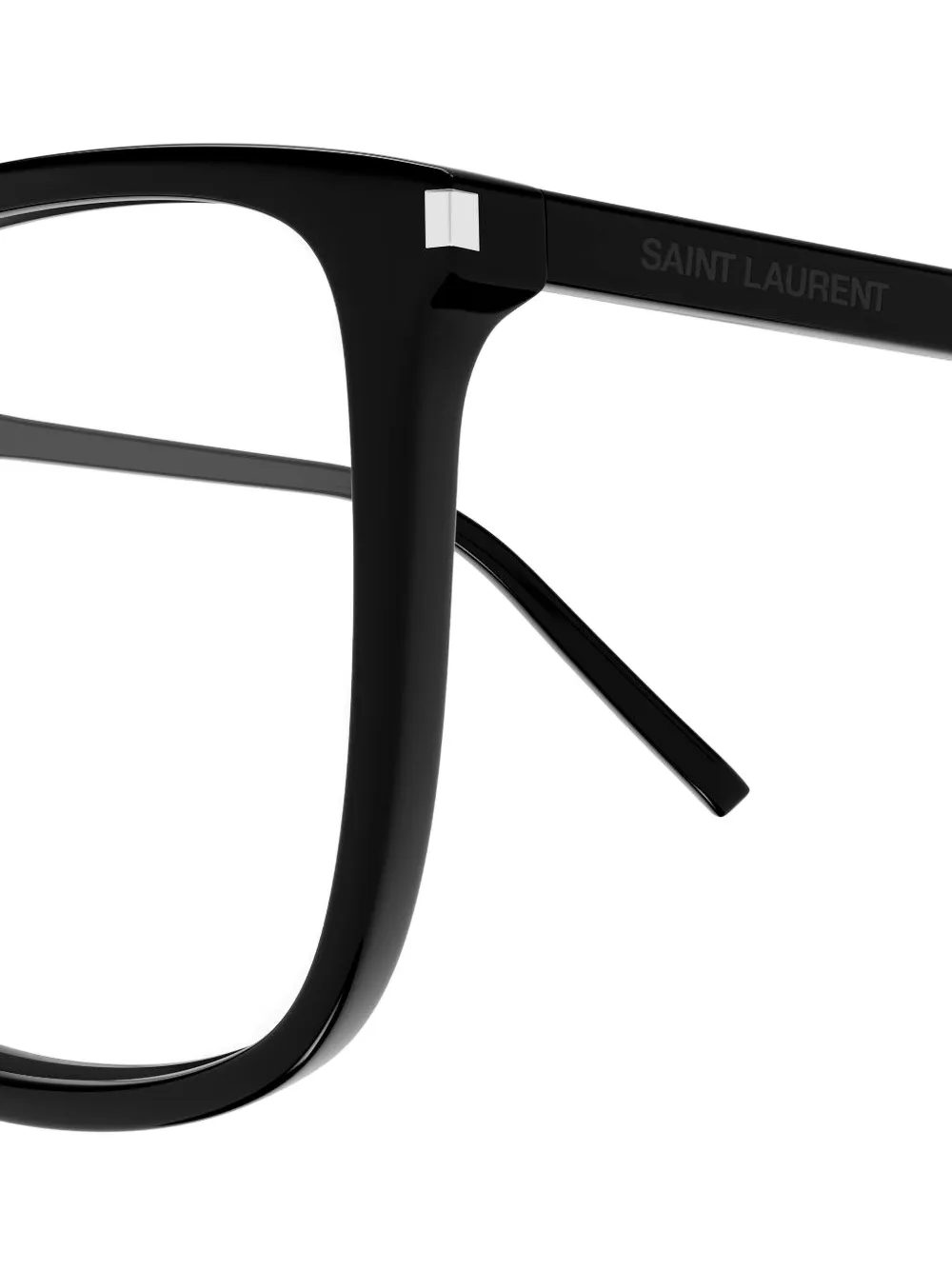 Saint Laurent Eyewear Bril met geometrisch montuur Zwart