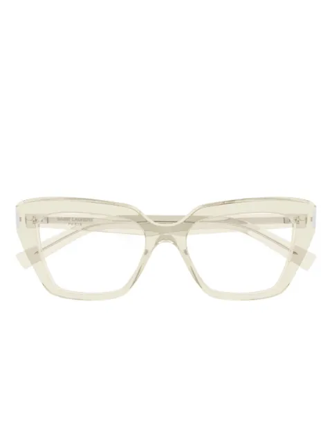 Saint Laurent Eyewear lentes con armazón geométrica