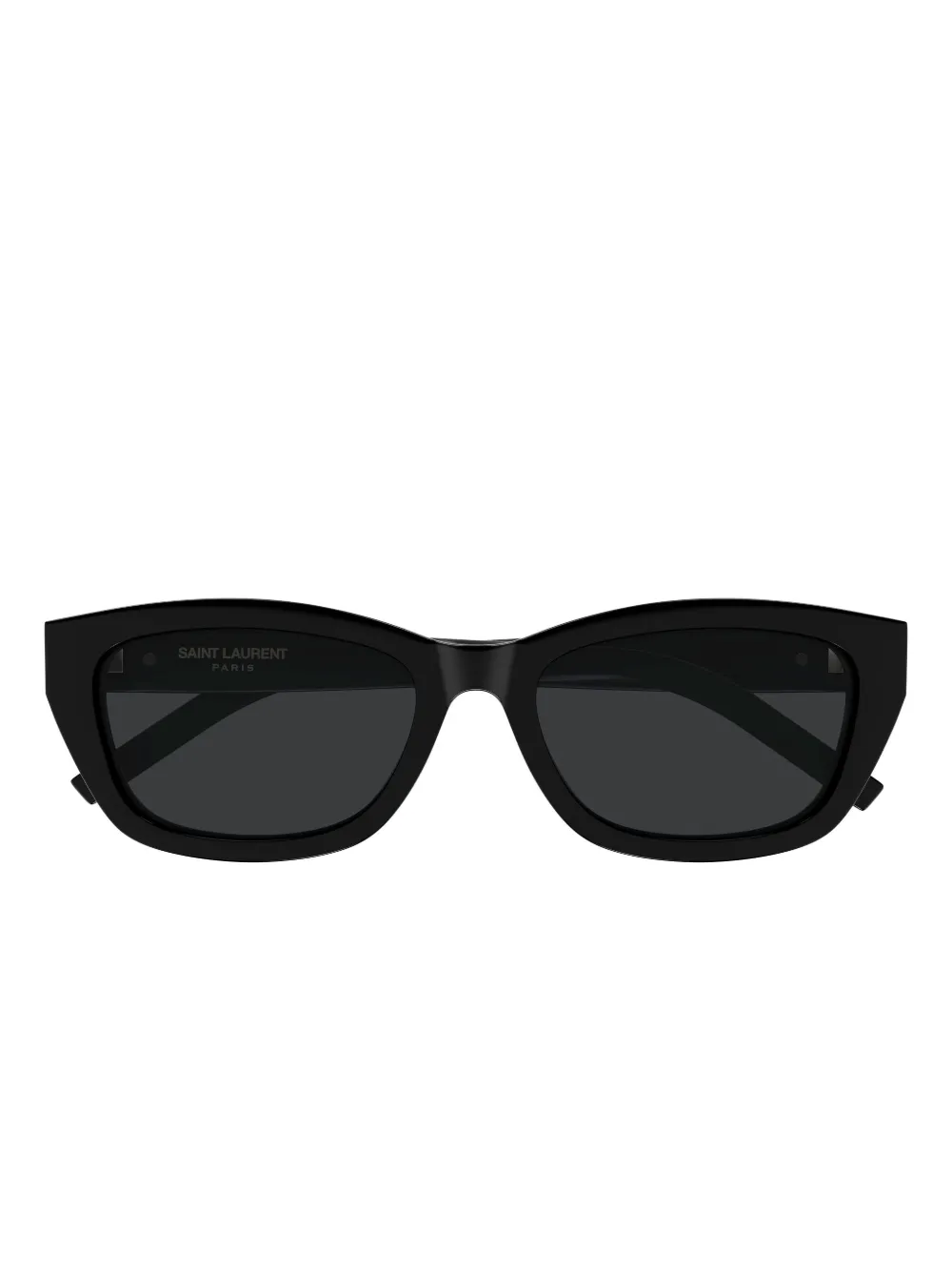 Saint Laurent 55mm Rectangular Sunglasses In Black