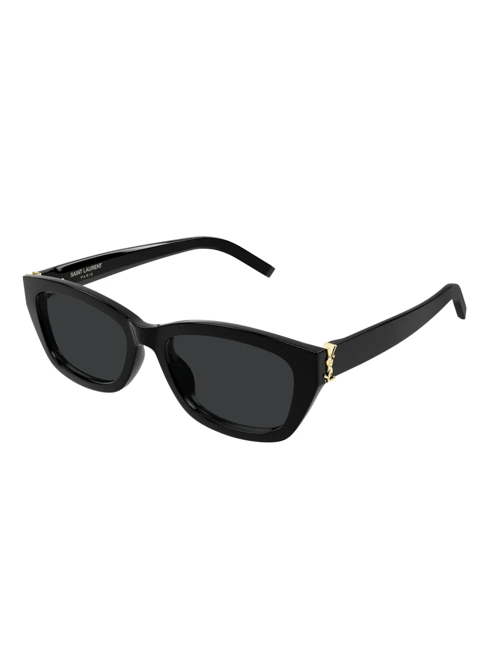Saint Laurent Eyewear Zonnebril met cat-eye montuur - Zwart