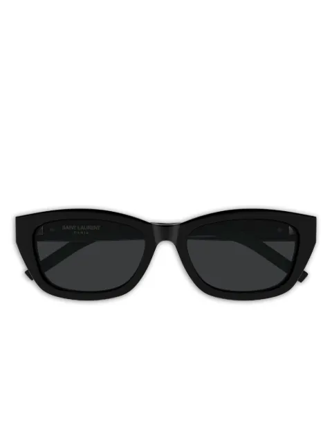 Saint Laurent Eyewear cat-eye logo sunglasses