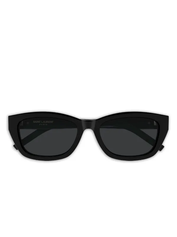 Saint Laurent Eyewear キャットアイ サングラス | ブラック | FARFETCH JP
