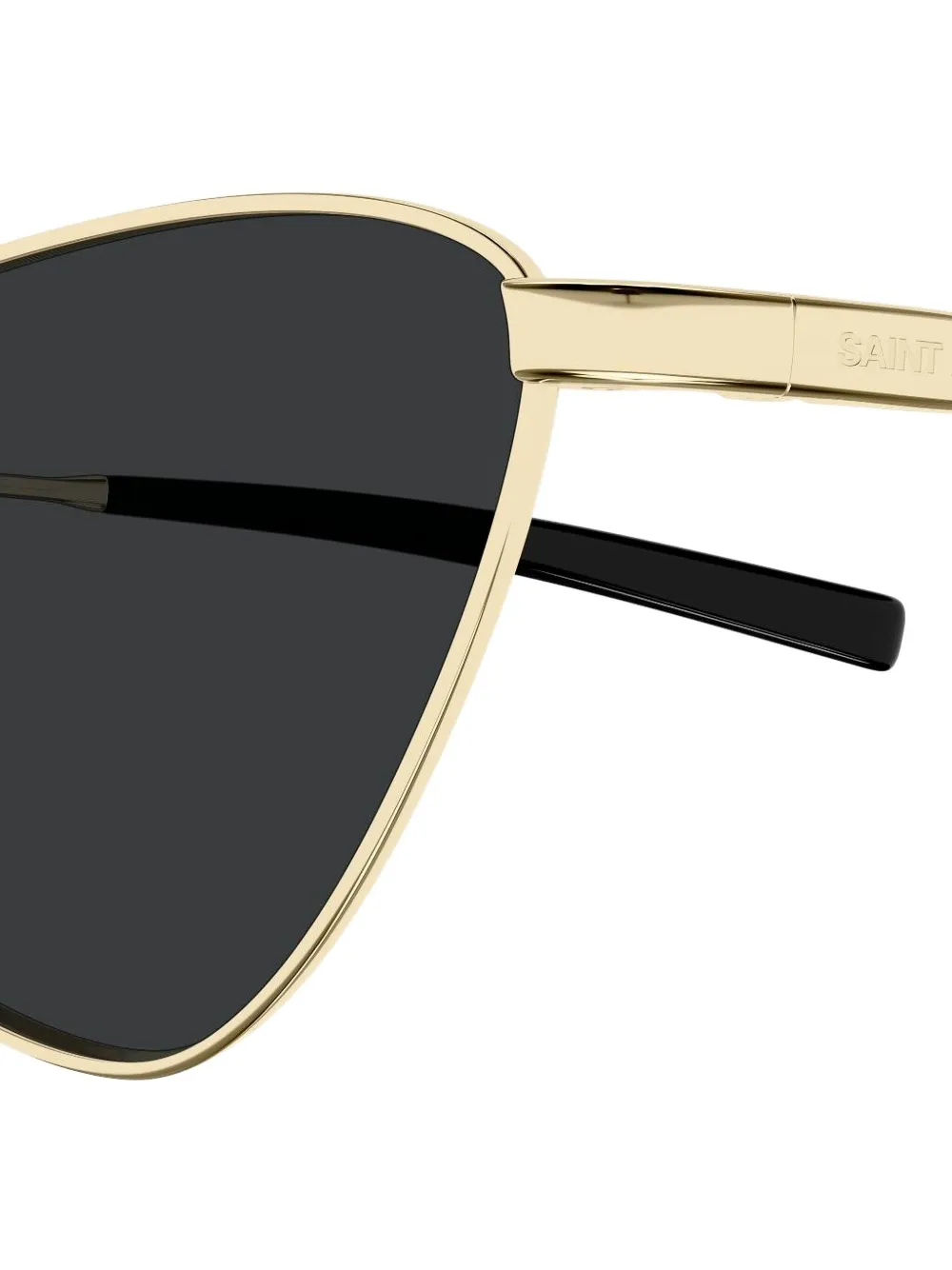 Saint Laurent Eyewear Zonnebril met cat-eye montuur Goud