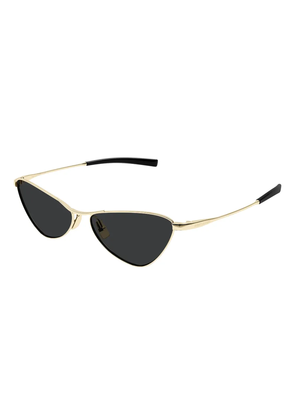 Saint Laurent Eyewear Zonnebril met cat-eye montuur - Goud