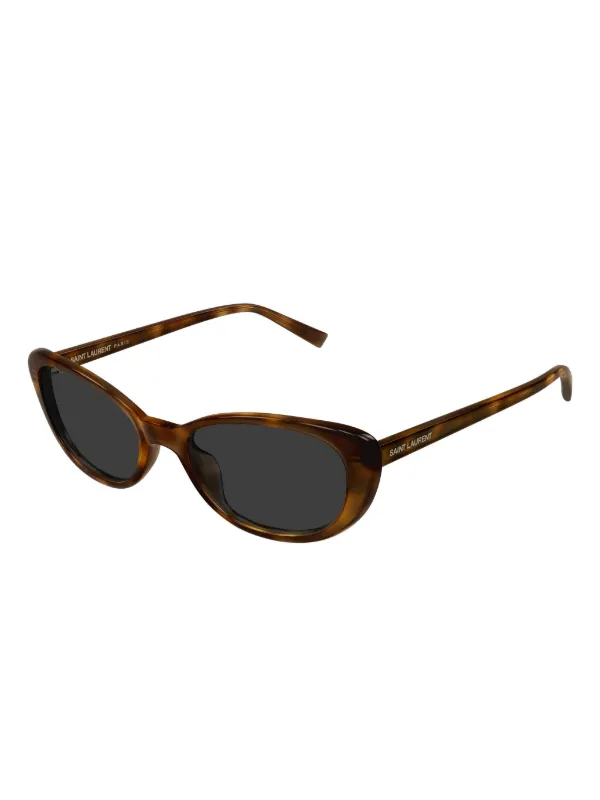 Saint Laurent Eyewear cat-eye Sunglasses | Brown | FARFETCH