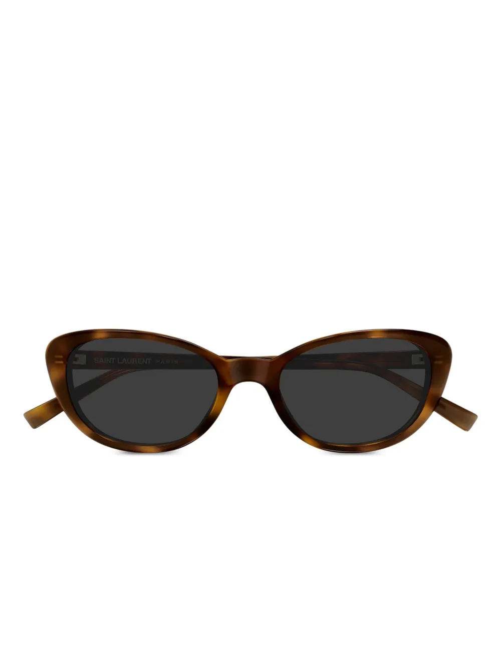Saint Laurent Eyewear Occhiali da sole cat-eye - Marrone
