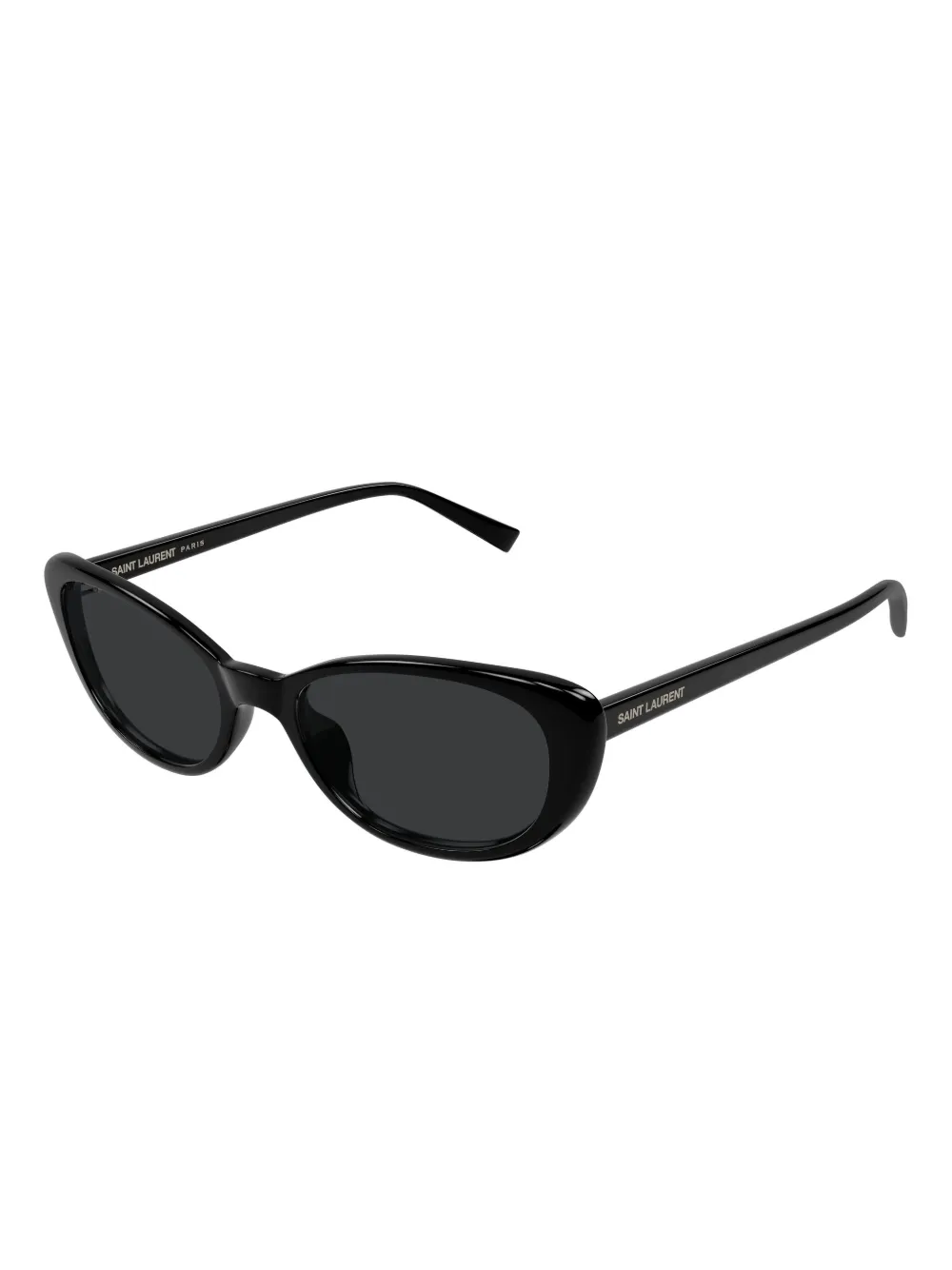Saint Laurent Eyewear Zonnebril met cat-eye montuur - Zwart