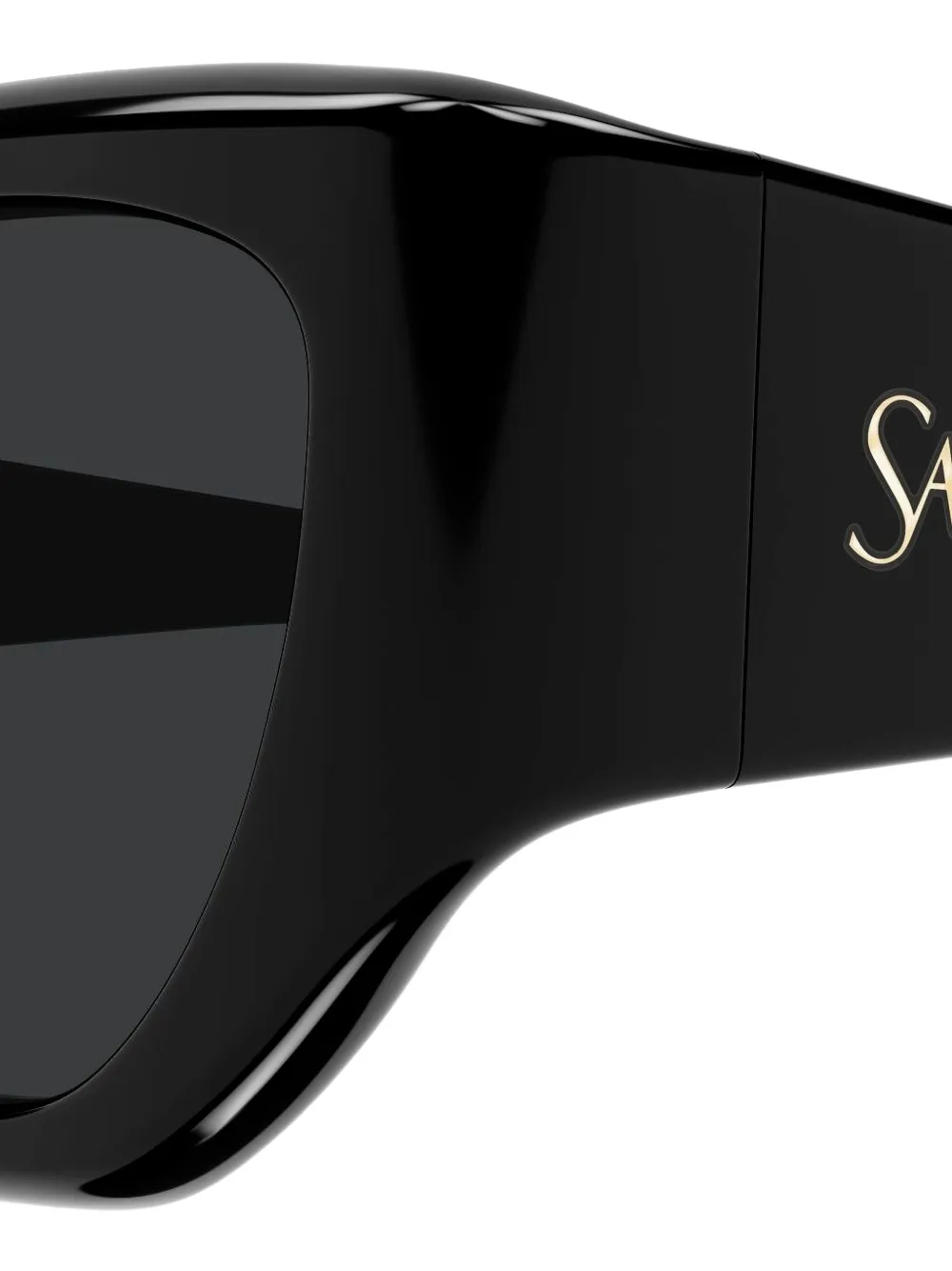 Saint Laurent Square-frame Sunglasses In Black