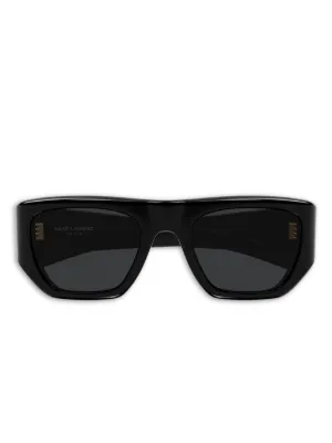 Saint Laurent Eyewear キャットアイ サングラス | ブラック | FARFETCH JP