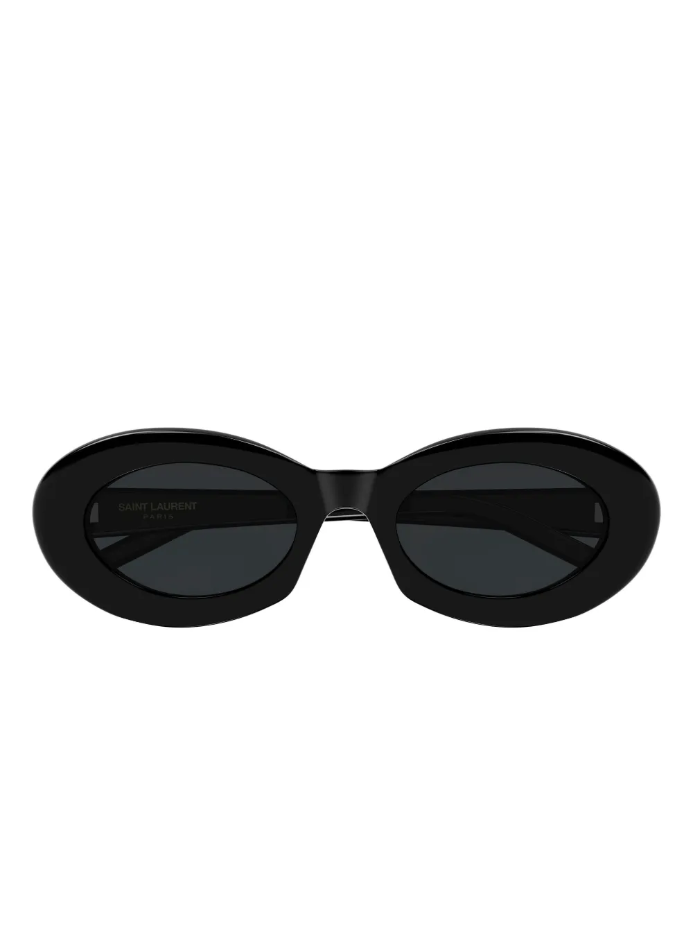 Saint Laurent Sl M136 Linea Classic 001 Black Sunglasses In Brown