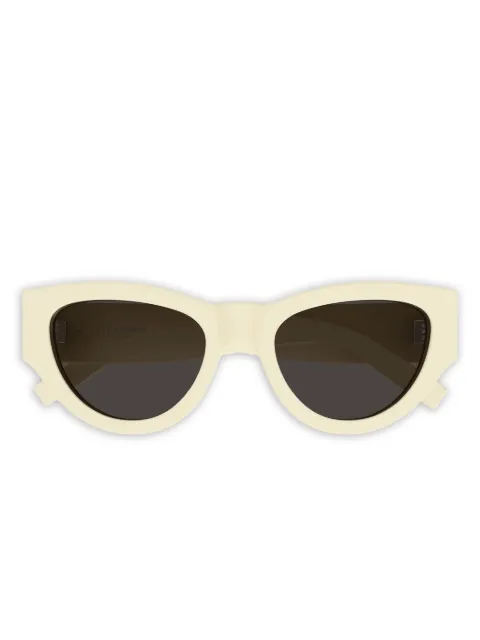 Saint Laurent Eyewear cat-eye logo sunglasses