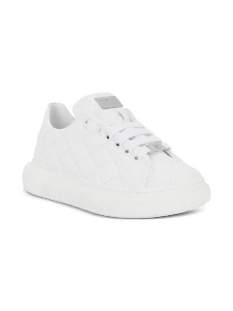 Philipp Plein Junior tenis bajos de matelassé