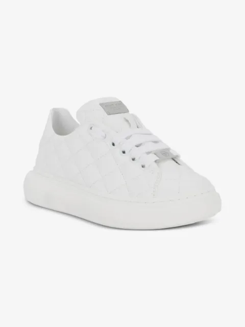 Philipp Plein Junior tenis bajos de matelassé