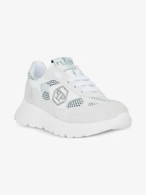 Philipp Plein Junior panelled low-top sneakers