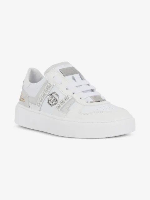 Philipp Plein Junior tenis bajos con paneles