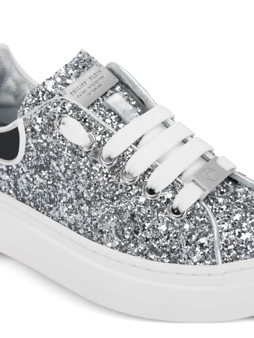 Philipp Plein Junior Low-top sneakers Zilver
