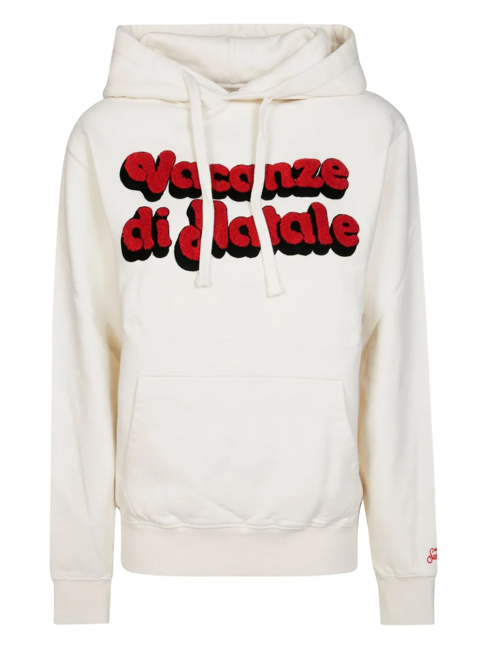MC2 Saint Barth Tribeca appliqué hoodie | White | Image 1