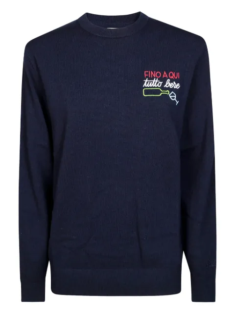MC2 Saint Barth embroidered sweater