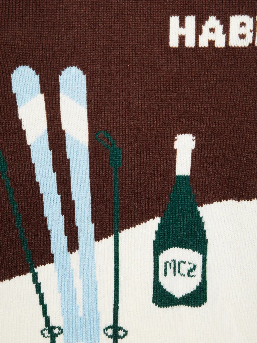 Mc2 Saint Barth Crewneck Sweater Clothing In Brown