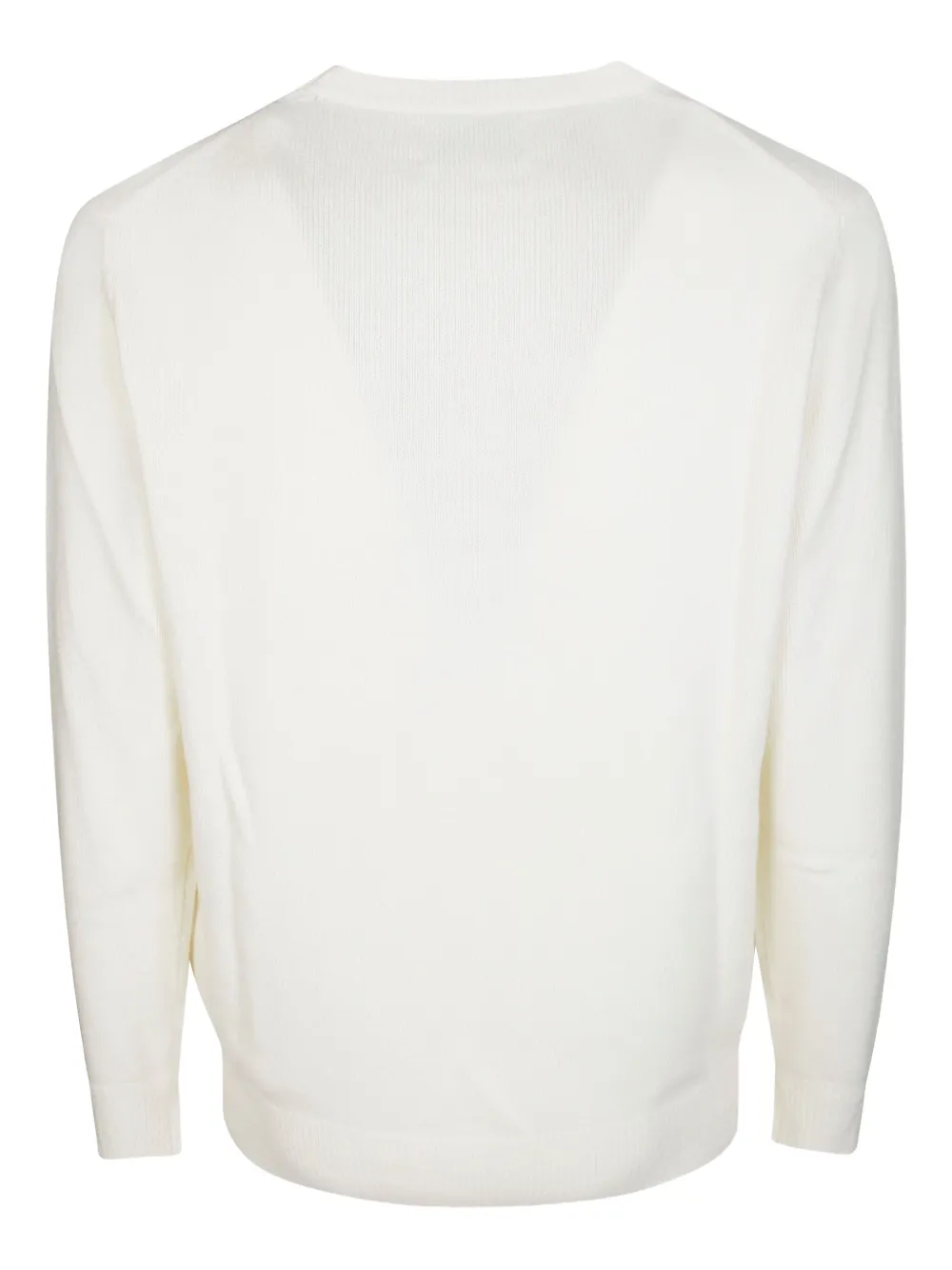 Mc2 Saint Barth Print-graphic Sweater In White