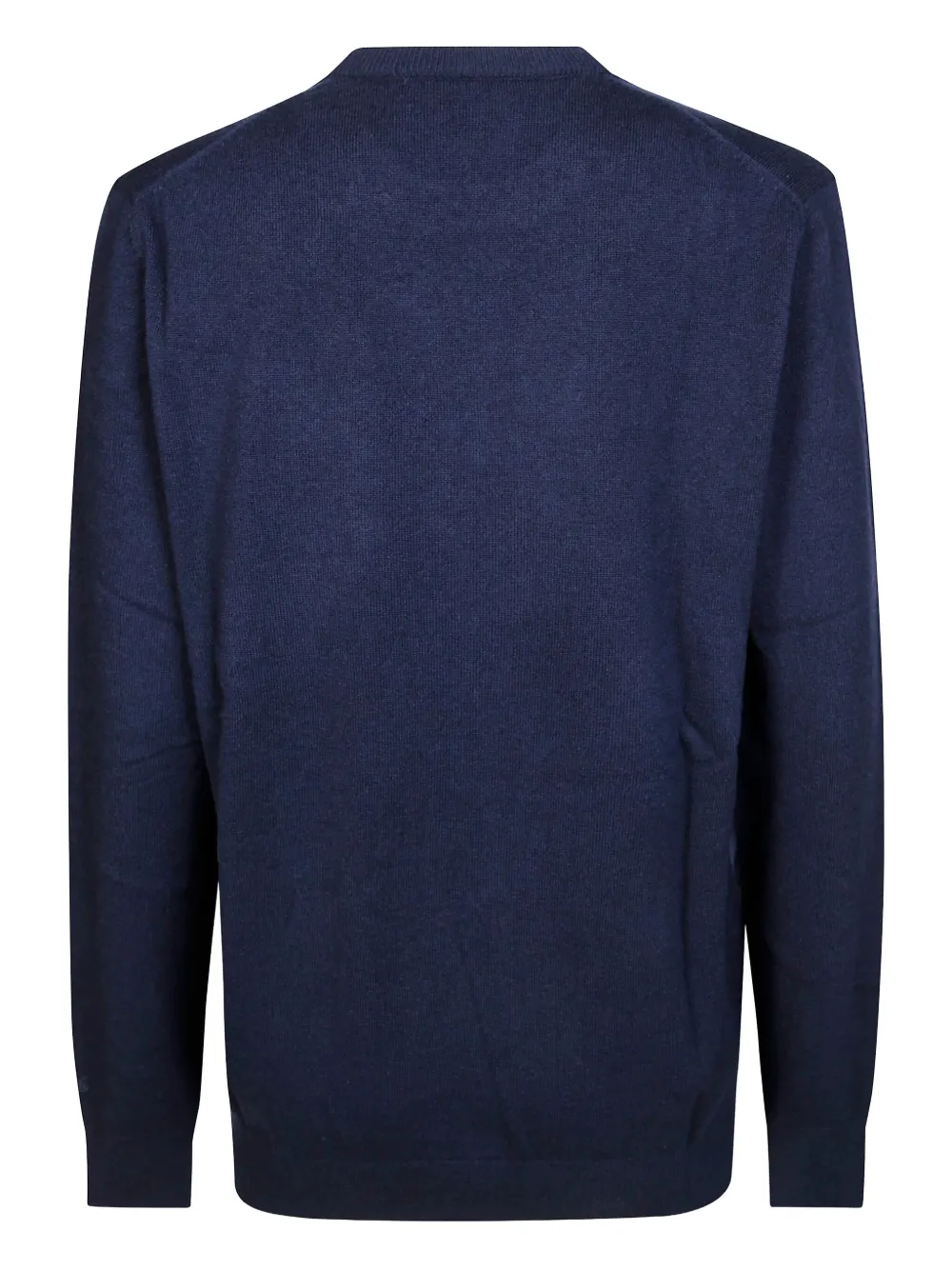 Mc2 Saint Barth Heron Light Embroidered Sweater In Black
