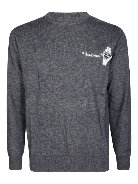 MC2 Saint Barth embroidered crew-neck sweater